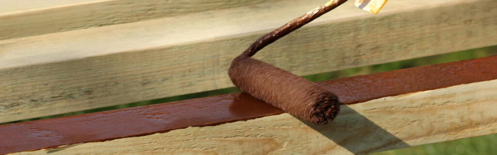 Outdoor wood paint
