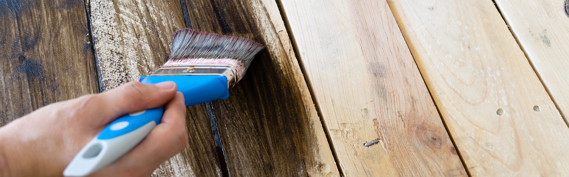 Outdoor wood paint